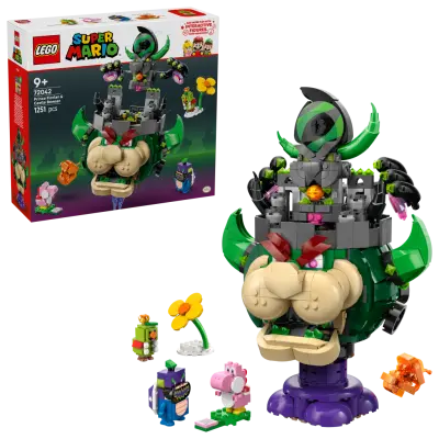 LEGO - Super Mario - Prince Florian & Castle Bowser