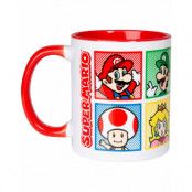 Licensierade Super Mario Figurer Mugg