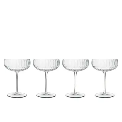 Luigi Bormioli - Optica Champagne bowl 30 cl 4 pcs.