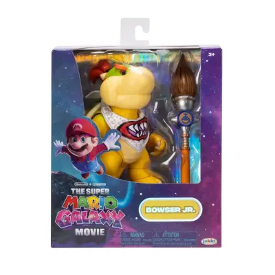Mario Galaxy Movie Figur med tillbehör Bowser Jr. - Super Mario -  Leksaksaffären