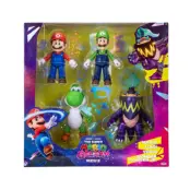 Mario Galaxy Movie Figurer 5-pack - Super Mario -  Leksaksaffären
