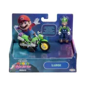 Mario Galaxy Movie Fordon med figur Luigi - Super Mario -  Leksaksaffären