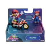 Mario Galaxy Movie Fordon med figur Mario - Super Mario -  Leksaksaffären