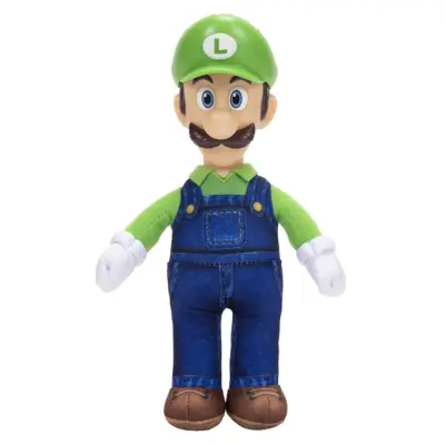 Mario Galaxy Movie Plush med hårt huvud Luigi - Super Mario -  Leksaksaffären