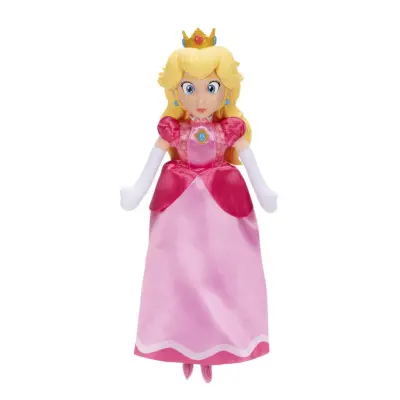 Mario Galaxy Movie Plush med hårt huvud Peach - Super Mario -  Leksaksaffären