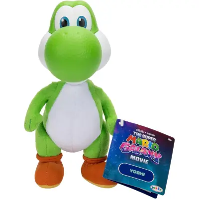 Mario Galaxy Movie Plush med hårt huvud Yoshi - Super Mario -  Leksaksaffären