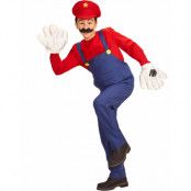 Mario Inspirerad Unisex Barndräkt
