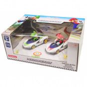 Mario Kart - Mario + Yoshi Pull Speed set 2 cars