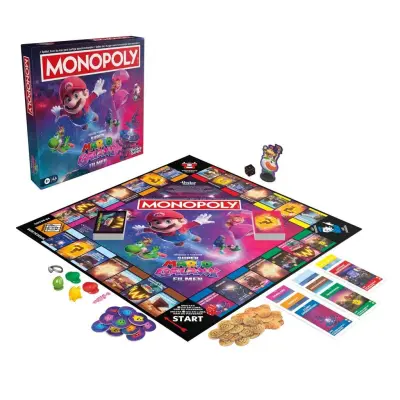 Monopoly - Super Mario Galaxy Movie DK/NO