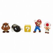 Nintendo 2.5 Inch 5 Mario Acorn Plains Diorama Set