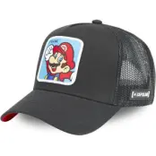 Nintendo - gaming Keps - Mario- Logo - för Herr - svart