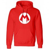 Nintendo - gaming Luvtröja - Mario Badge - S XXL - för  röd