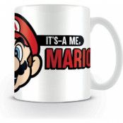 Nintendo - gaming Mugg - It's A Me, Mario - för  vit/svart/röd