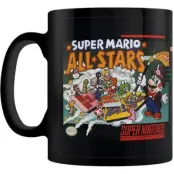 Nintendo - gaming Mugg - Super Mario All-Stars Cartridge - för  flerfärgad