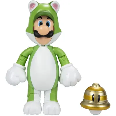 Nintendo - gaming Samlingsfigurer - Cat Luigi - för  flerfärgad