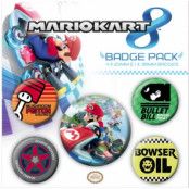 Nintendo Mario Kart 8 Badge Pack