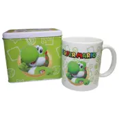 Nintendo Super Mario Bros Yoshi+ Money box set Mug