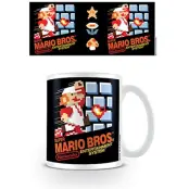 Nintendo Super Mario NES Cover Mug