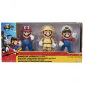 Nintendo Super Mario set 3 figures 10cm