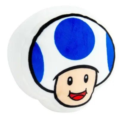 Nintendo TOMY Super Mario Toad (Blue) Plush