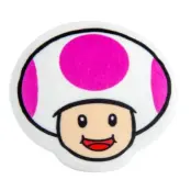 Nintendo TOMY Super Mario Toad (Purple) Plush