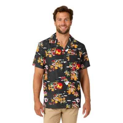 OppoSuits Bowsers Mayhem Skjorta - Large