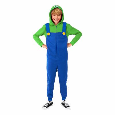 OppoSuits Luigi Barn Onesie - X-Large