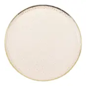 Papperstallrikar Peach med Prickar