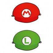 Partyhattar Super Mario - 8-pack