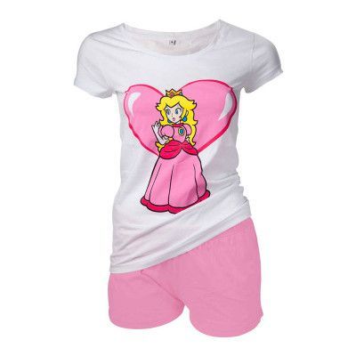 Prinsessan Peach Dam Pyjamas