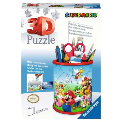 Pussel Super Mario 3D Pencil Holder 54 Bitar