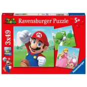 Pussel Super Mario 3X 49Pc
