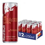 Red Bull Peach Energidryck - 24-pack