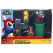 Mario Bros Underground Diorama Set