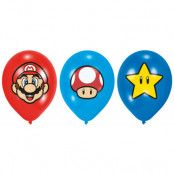 Super Mario - Balloons 6-Pack