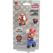 Super Mario Bath Squirters 2-pack Mario - Super Mario -  Leksaksaffären