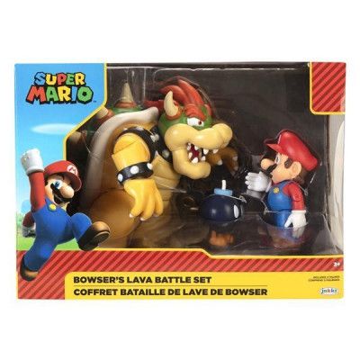 Super Mario Bowsers Lava Battle Lekset - Super Mario -  Leksaksaffären