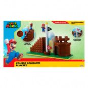 Super Mario Bro Level End playset