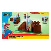 Super Mario Bro Level End playset