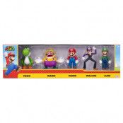 Super Mario Bros blister 5 figures 6cm