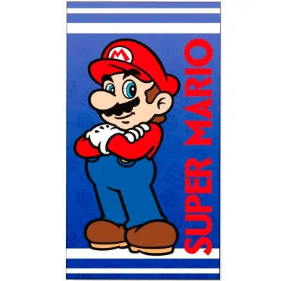 Super Mario Bros cotton beach towel