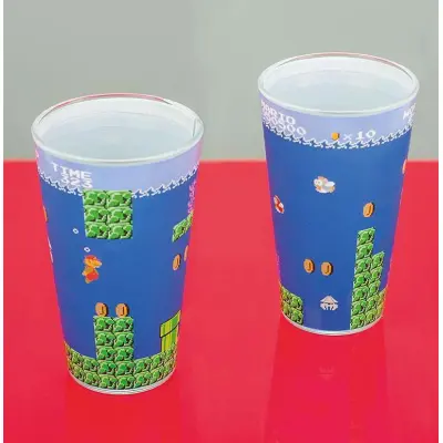 Super Mario Bros Glas