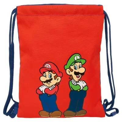Super Mario Bros Mamma Mia gym bag 34cm