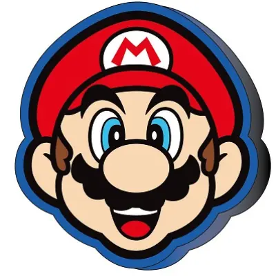 Super Mario Bros Mario 3D cushion 35cm