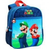 Super Mario Bros Mario and Luigi backpack 29cm