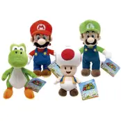 Super Mario Bros Plush 20cm (1st Osorterad)