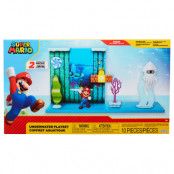 Super Mario Bros Underwater playset