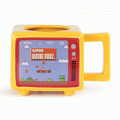 Super Mario Bros Värmekänslig Mugg Retro TV