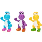 Super Mario Bros Yoshi pack 3 figures 10cm