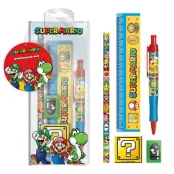 Super Mario - Colour Block - Stationery Set